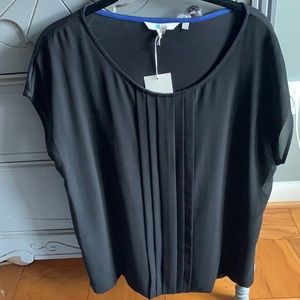 Boden drapey crepe blouse size 14